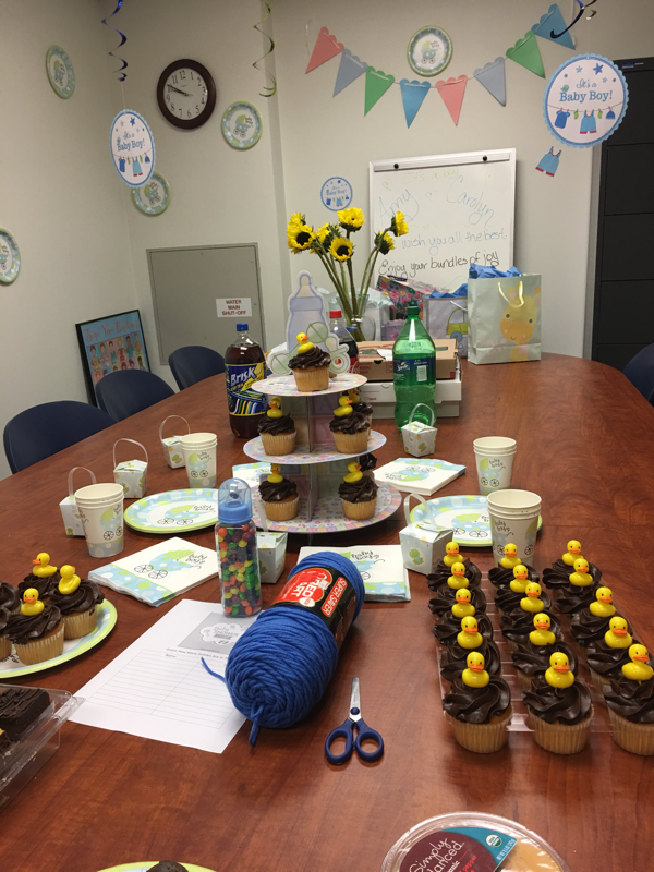 office baby shower